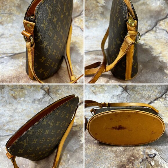 Louis Vuitton Drouot Crossbody Monogram Brown Shoulder Bag - Picture 3 of 12
